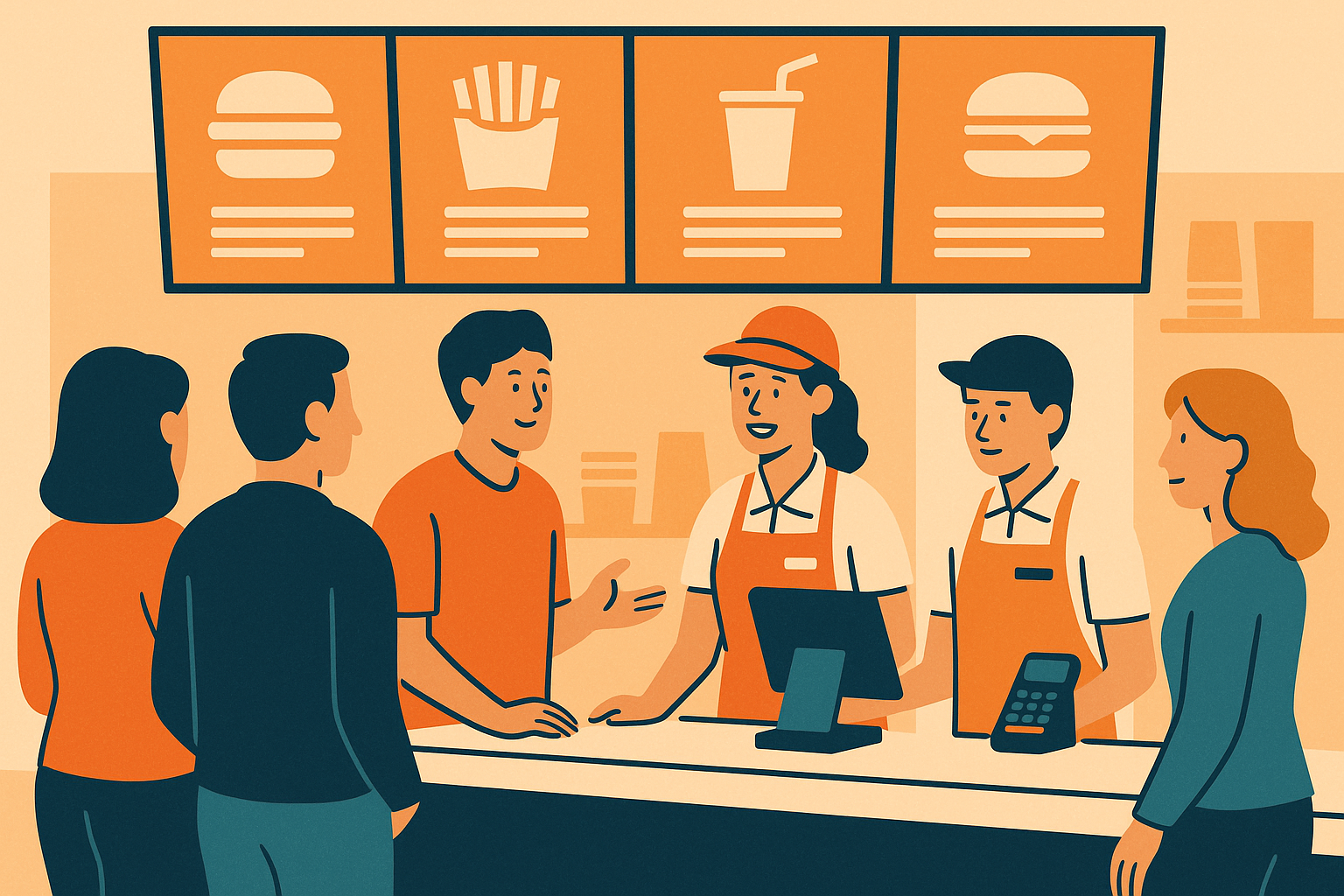 Food Services illustration