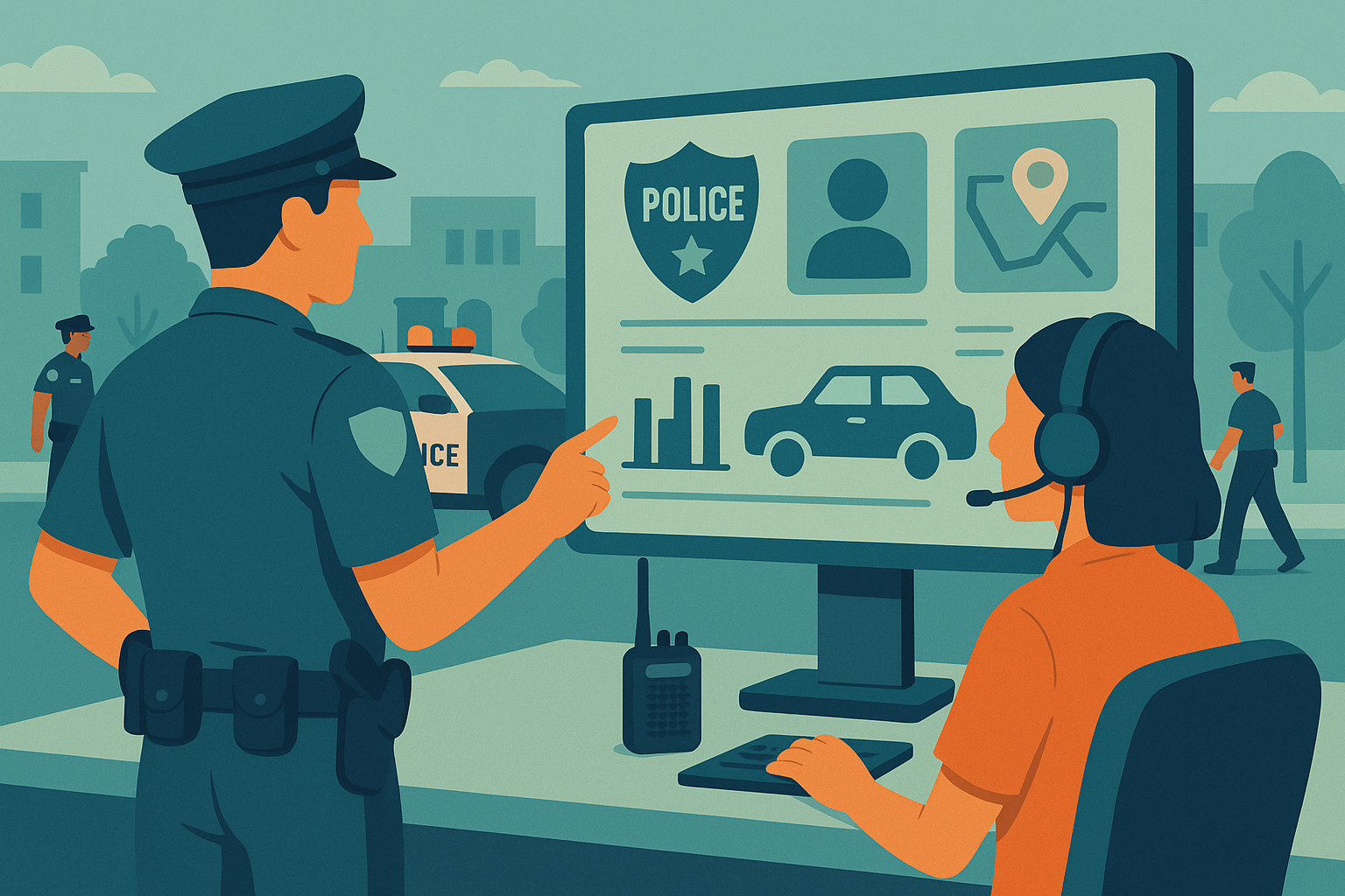 Law Enforcement illustration