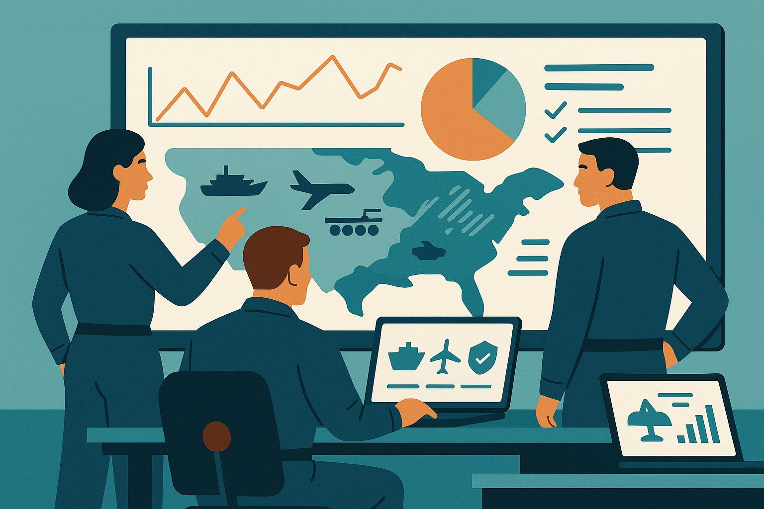 Military illustration