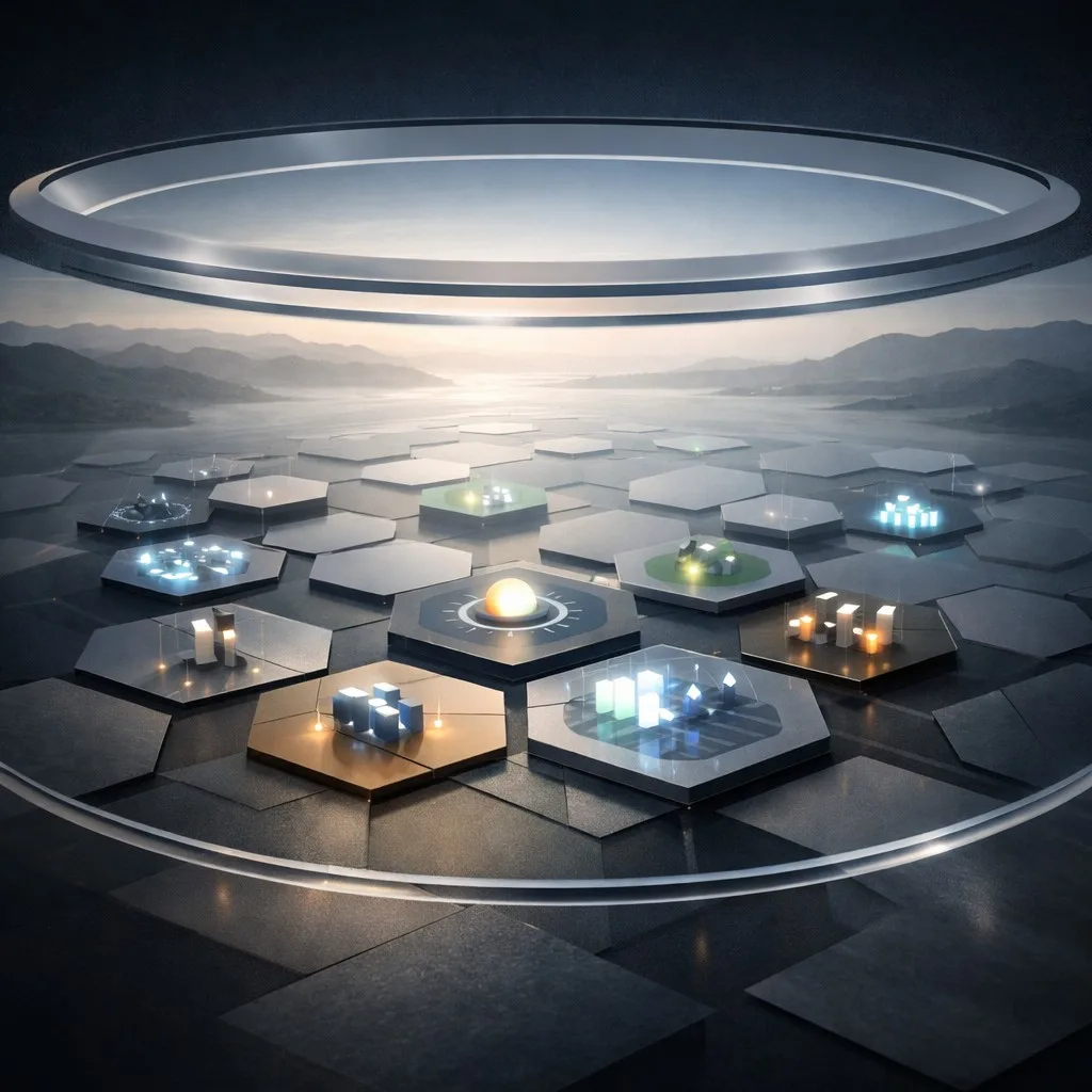 Executive oversight platform visualizing connected AI systems
